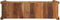 vidaXL - Console - Tafel - 107x33x76 - cm - Massief - Gerecycled - Hout