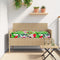 vidaXL - Ligbedkussens - voor - Bank - 2 - stuks - Tropisch - Junglegevoel - 120x40x8 - cm - Oxford - Stof
