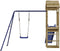 vidaXL - Speelhuis - geïmpregneerd - grenenhout