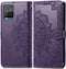 iMoshion Hoesje Geschikt voor Vivo Y21 / Vivo Y21s / Vivo Y33s Hoesje Met Pasjeshouder - iMoshion Mandala Bookcase - Paars