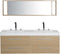Beliani MALAGA - Badkamermeubel - Lichte houtkleur - MDF
