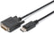 Digitus AK-990900-020-S DisplayPort-kabel Adapterkabel DisplayPort-stekker, DVI-D 24+1-polige stekker 2.00 m Zwart