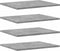 vidaXL - Wandschappen - 8 - st - 40x50x1,5 - cm - bewerkt - hout - betongrijs