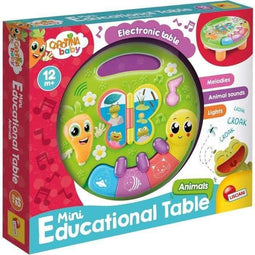CAROTINA BABY - Mini educatieve tafel - Ontdekking van dieren geluiden en melodieën