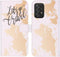 iMoshion Hoesje Geschikt voor Samsung Galaxy A52 (5G) / A52s / A52 (4G) Hoesje Met Pasjeshouder - iMoshion Design Softcase Bookcase - Wit / Meerkleurig / Goud / Let's Go Travel White