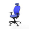 Piqueras y Crespo 1D036G2 - Bureaustoel - Hoofdsteun - Licht Blauw