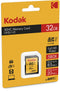 Kodak SDHC 32GB - Geheugenkaart Class 10 UHS-1 U1 - Zwart