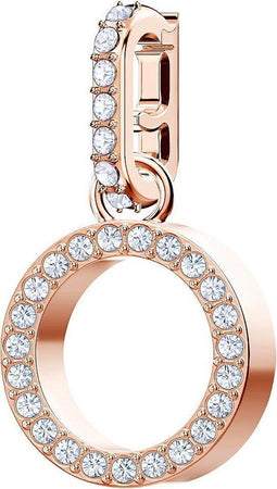 Swarovski Remix Initial O - Bedel - Swarovski kristal - zilver