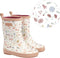 Little Dutch Flowers & Butterflies - Regenlaarsjes - 100% natuurlijk rubber - Roze