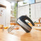 BLACK+DECKER handmixer - 500W - 5 snelheden + turbofunctie - Zwart Zilver
