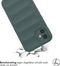 imoshion Hoesje - Geschikt voor iPhone 11 - EasyGrip Backcover - Donkergroen