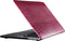 Lunso Geschikt voor MacBook Air 15 inch (2023-2025) cover hoes - case - Croco Fuchsia