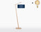 GOOD&MOJO Vloerlamp Andes - Bamboe/Lichtgrijs - 72x47x176cm - Scandinavisch,Bohemian - Staande lampen voor Woonkamer - Slaapkamer