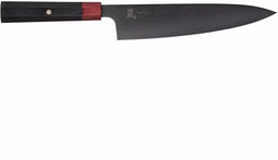 Yaxell Rei - Gyuto 20 cm - 69 Lagen Damaststaal VG10 - DLC Coating - Pakkahout Heft