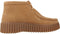 CLARKS Torhill Moss - Dames Veterschoenen - Nubuck - Cognac