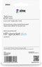 HP Sprocket PLUS - Zelfklevend fotopapier 58x87mm - Glans - Wit (20 stuks)