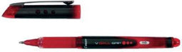 Rollerpen PILOT V-Ball grip VB10 rood 0.6mm