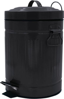 RIDDER Prullenbak Pumba 5 L zwart