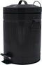 RIDDER Prullenbak Pumba 5 L zwart