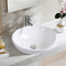 Coast Ovale Opzetwastafel - Keramiek - 41 x 33,5 x 14 cm - Wit