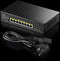 Cudy GS1008PS2 - Unmanaged Switch - 8x Gigabit PoE+ poorten - 2x SFP slots