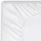 BYRKLUND Molton Hoeslaken - 90x200 cm - 80% Katoen / 20% Polyester - Wit
