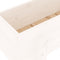 vidaXL - Plantenbak - verhoogd - 101x30x38 - cm - massief - grenenhout - wit