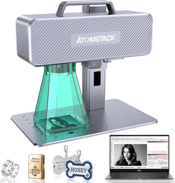 Atomstack M4 - Lasergraveermachine 20W - 1064NM Fiberlaser - 12.000 mm/s snelheid