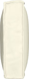 vidaXL - Kussen - voor - Rugleuning - Crème - 80x40x12 - cm - Oxford - Stof