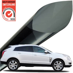 Homewell Auto Raamfolie HR++ - Zonwerende Folie - Verduisterend 20% lichtdoorlatend - 75x300 cm