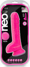 Blush - Neo Elite dildo 22 cm van Sensa Feel silicone - Roze