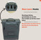 New Looxs Tulum Single - Enkele Fietstas - 100% Gerecycled Polyester - Geschikt voor Elektrische Fietsen - 16 liter - Grey-Green