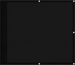 vidaXL - Balkonscherm - 90x800 - cm - 100% - oxford - polyester - zwart