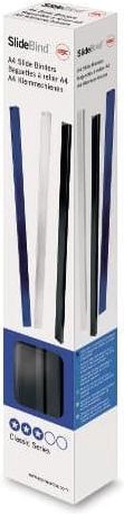 GBC-klemstrips A4 5 mm zwart 25 stuks