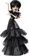 Monster High Rave'N Wednesday - Modepop - Gothic jurk met ruches - Multicolor