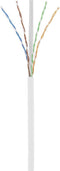 Renkforce RF-5044026 RJ45 Netwerkkabel, patchkabel CAT 6 U/UTP 10.00 m Wit Snagless, Halogeenvrij 1 stuk(s)