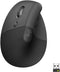 Logitech Lift - Ergonomische muis - Draadloos - Linkshandig - Grafiet