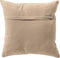 Dutch Decor ORLI - Kussenhoes 45x45 cm - Pumice Stone - beige - met rits - zonder binnenkussen
