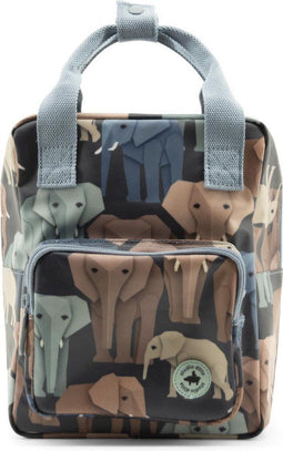 Studio Ditte rugtas - rugzak - olifant - Peuterrugzak - Kleuterrugzak - Blauw