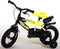Volare Sportivo Kinderfiets - Jongens - 14 inch - Neon Geel/Zwart - 95% afgemonteerd