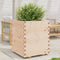 vidaXL - Plantenbak - 60x60x72,5 - cm - massief - grenenhout