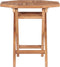 vidaXL - Tuintafel - inklapbaar - 45x45x45 - cm - massief - teakhout