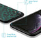 iMoshion Hoesje Geschikt voor iPhone Xr Hoesje Siliconen - iMoshion Design hoesje - Zwart / Meerkleurig / Groen / Green Leopard