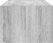 vidaXL - Tv-meubel - met - LED-verlichting - 100X35,5x25 - cm - grijs - sonoma - eiken