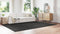vidaXL - Shaggy - Tapijt - met - Latex - Onderkant - Donkergrijs - 240x340 - cm