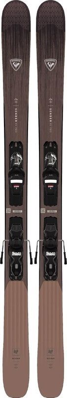 Rossignol Sender 90 Pro - Freeride ski's - Inclusief Look Express 10 GW B93 bindingen - Bruin 160 cm