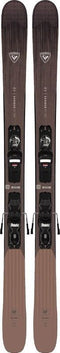 Rossignol Sender 90 Pro - Freeride ski's - Inclusief Look Express 10 GW B93 bindingen - Bruin 160 cm