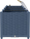 vidaXL - Tuinplanten - met - Water - Irrigatiesysteem - - - Set - van - 3 - - - Grijs