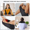 Niceey Shiatsu Massagekussen - Massage apparaat - 8 Roterende Massagekoppen - Verwarmd - Zwart