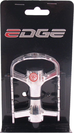 Pedaalset MTB/Trekking Edge Luxe aluminium - zilver
